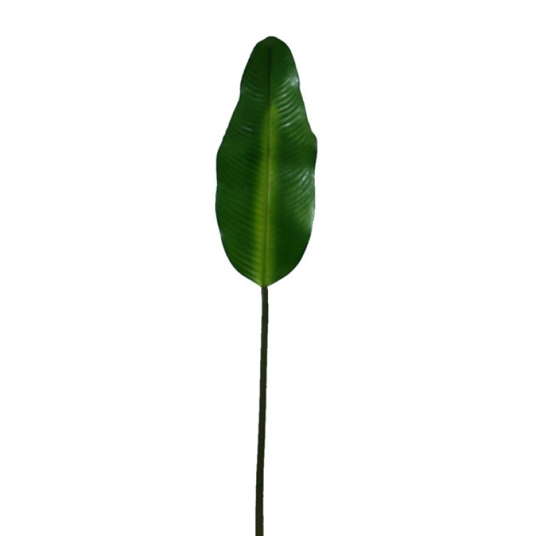 ARTIFICIAL STRELITZIA LEAF BRANCH REAL TOUCH 98CM
