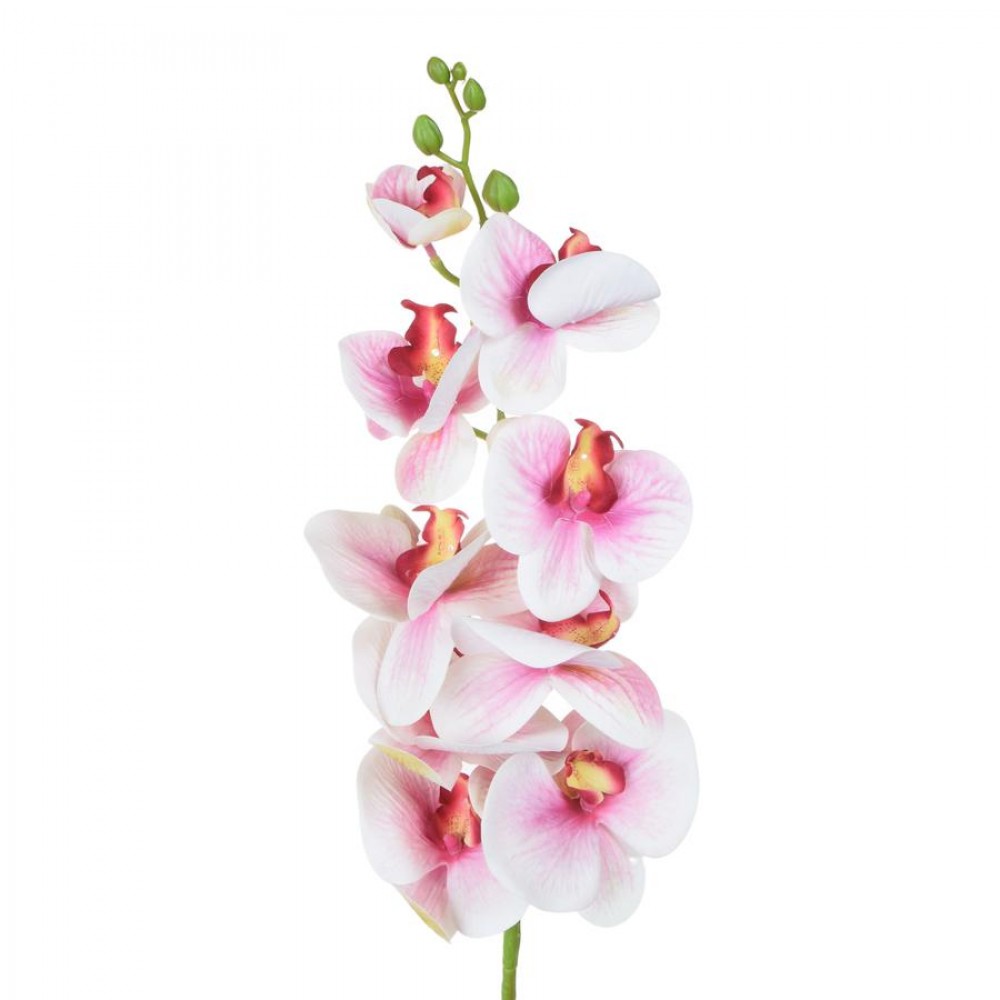 ARTIFICIAL ORCHID BRANCH REAL TOUCH PINK 98CM