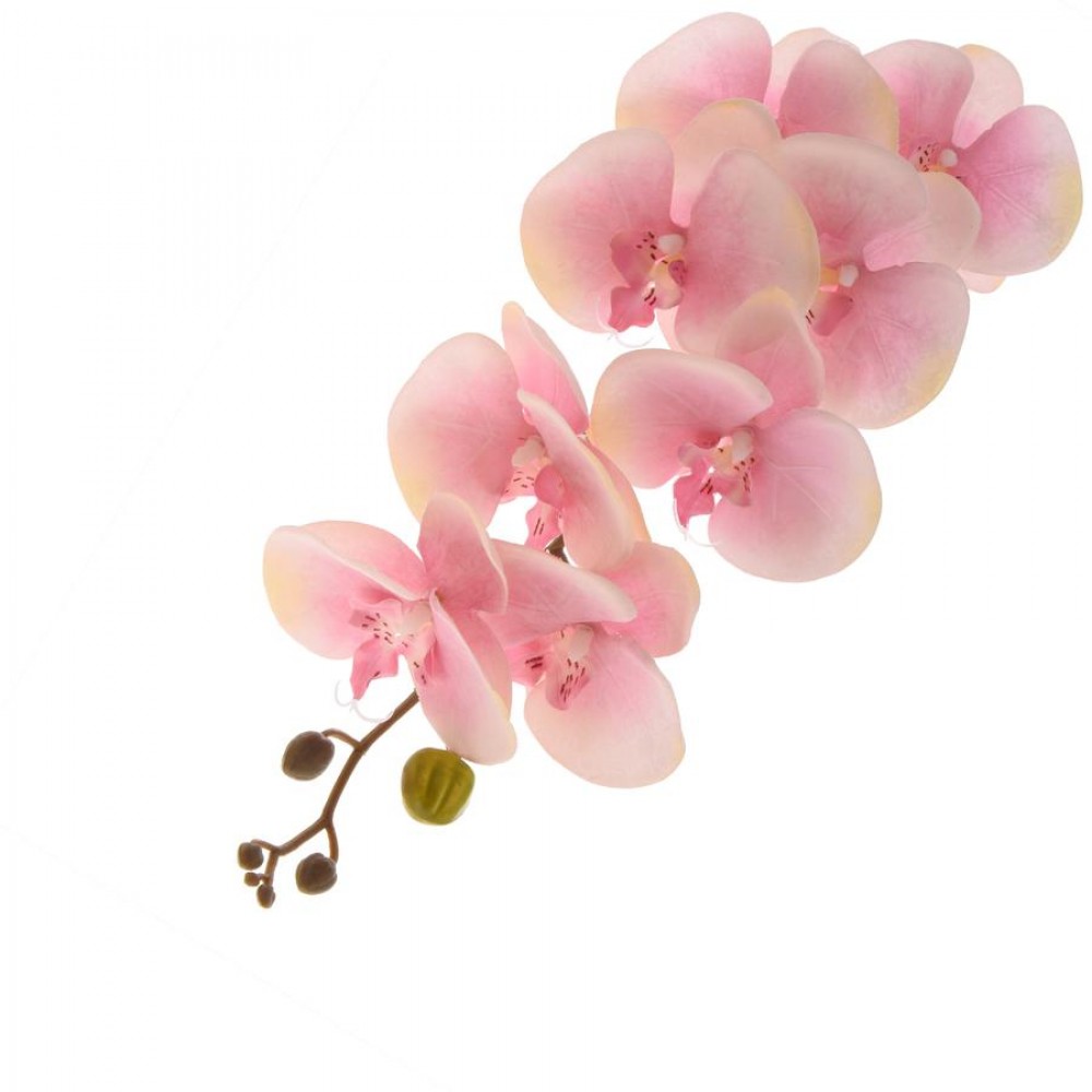 ARTIFICIAL ORCHID BRANCH PINK 92CM