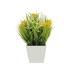 GREENERY IN FLOWER POT WITH YELLOW ROSE 21CM