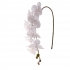ARTIFICIAL ORCHID BRANCH WHITE 92CM - 3