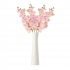 ARTIFICIAL ORCHID BRANCH REAL TOUCH CREAM/PINK 98CM - 2