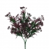ARTIFICIAL GREENERY BOUQUET WITH FLOWER BURGUNDY 33CM
