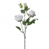 ARTIICIAL TRIPLE ROSE BRANCH CREAM 56CM