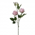 ARTIICIAL TRIPLE ROSE BRANCH PINK 56CM