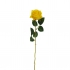 ARTIFICIAL ROSE BRANCH YELLOW 54CM