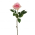 ARTIFICIAL ROSE BRANCH PINK 65CM