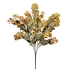 ARTIFICIAL EUCALYPTUS BOUQUET BROWN/ORANGE 36CM
