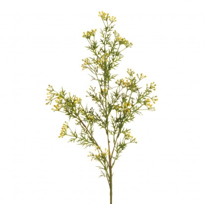 ARTIFICIAL ROSEMARY BRANCH YELLOW 78CM