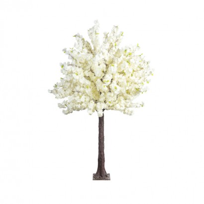 ARTIFICIAL CHERRY TREE WHITE 280CM - 1