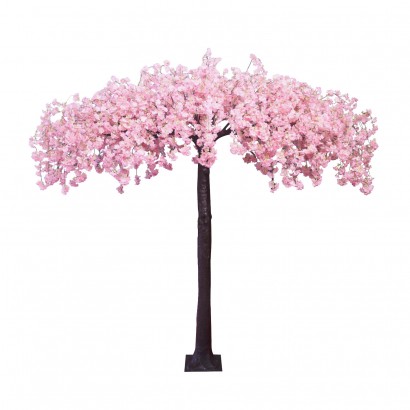ARTIFICIAL HANGING CHERRY TREE PINK 310CM - 1