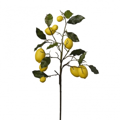 ARTIFICIAL LEMON BRANCH REAL TOUCH 73CM