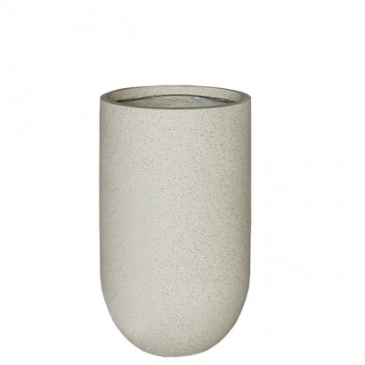 FLOWER POT MEDIUM BEIGE 36x60CM