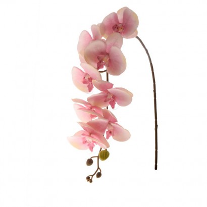 ARTIFICIAL ORCHID BRANCH PINK 92CM - 2