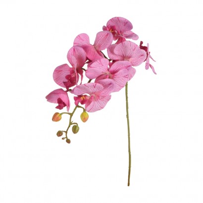 ARTIFICIAL ORCHID BRANCH PINK 79CM - 1