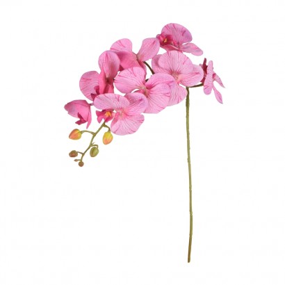 ARTIFICIAL ORCHID BRANCH PINK 79CM - 5