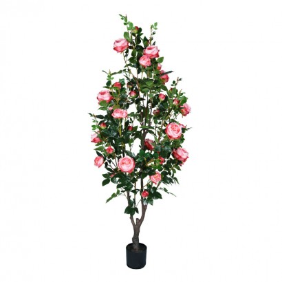 ARTIFICIAL ROSE TREE PINK 175CM - 1